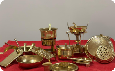 Copper and brass utensils